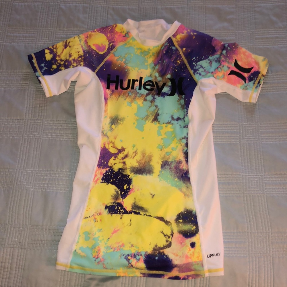 Hurley Womens Surf Rash Guard XS NWOT